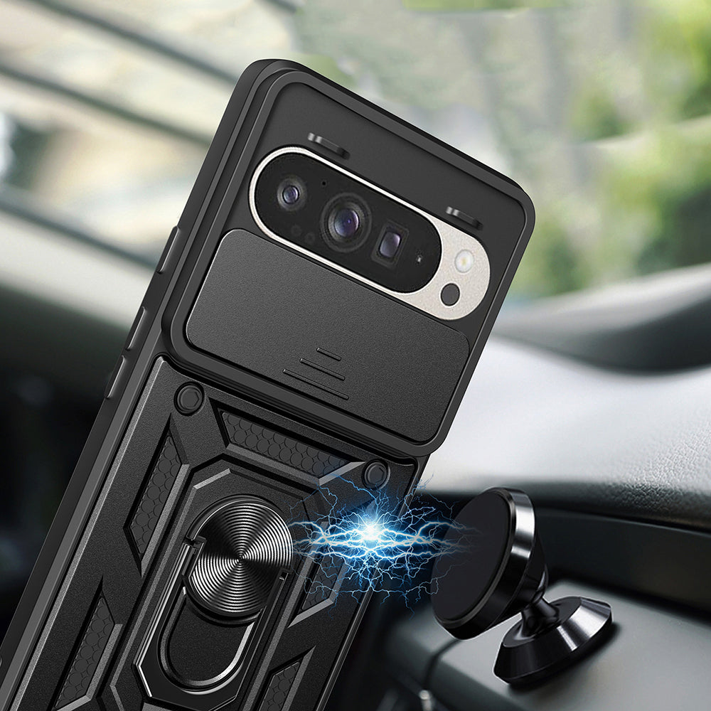 Pouzdro pro Google Pixel 9 / 9 Pro, Techsuit, CamShield, Černé