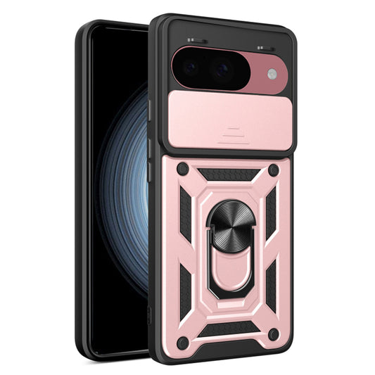 Pouzdro pro Google Pixel 9 / 9 Pro, Techsuit, CamShield, růžové