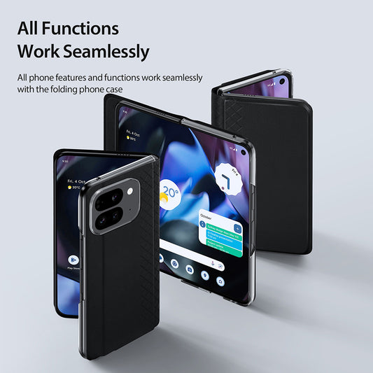 Pouzdro pro Google Pixel 9 Pro Fold, DUX DUCIS, Bril, Růžové