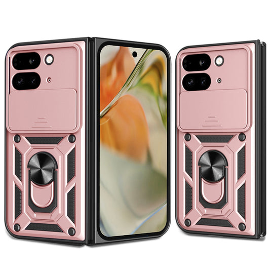 Pouzdro pro Google Pixel 9 Pro Fold, Techsuit, CamShield, Růžové