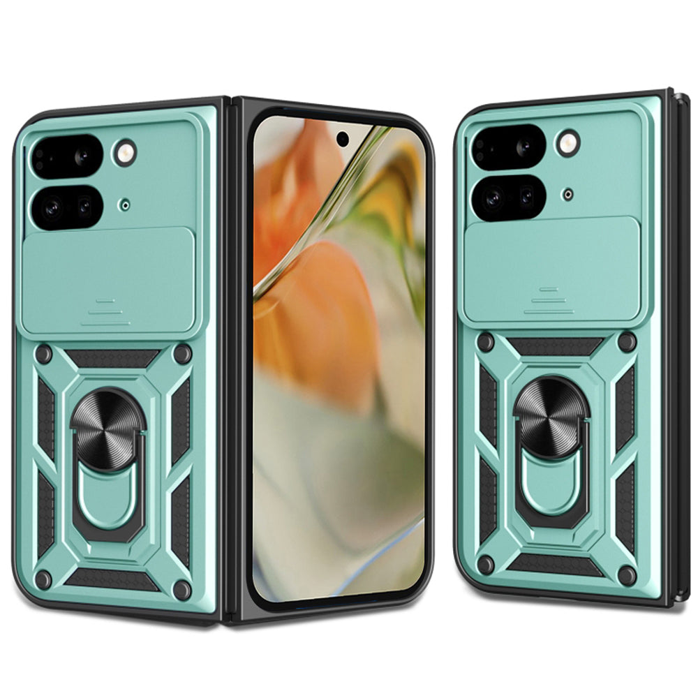 Pouzdro pro Google Pixel 9 Pro Fold, Techsuit, CamShield, Zelené