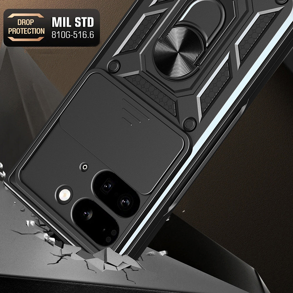Pouzdro pro Google Pixel 9 Pro Fold, Techsuit, CamShield, Zelené