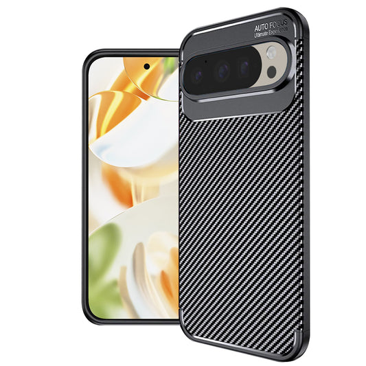 Pouzdro pro Google Pixel 9 Pro, Techsuit, CarbonFiber, černé