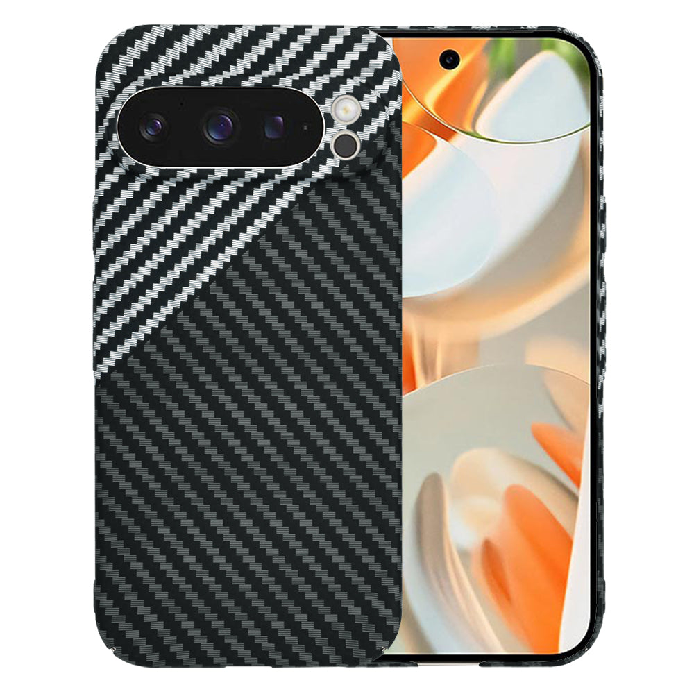 Pouzdro pro Google Pixel 9 Pro, Techsuit, Carbonite FiberShell, Černošedé