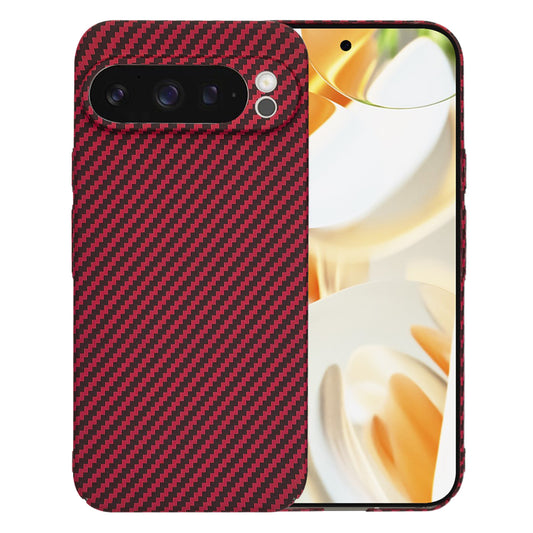 Pouzdro pro Google Pixel 9 Pro, Techsuit, Carbonite FiberShell, červené