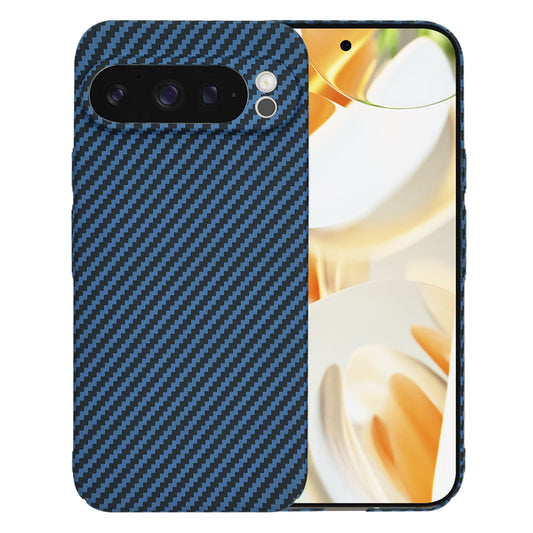 Pouzdro pro Google Pixel 9 Pro, Techsuit, Carbonite FiberShell, Tyrkysové