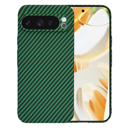 Pouzdro pro Google Pixel 9 Pro, Techsuit, Carbonite FiberShell, zelené
