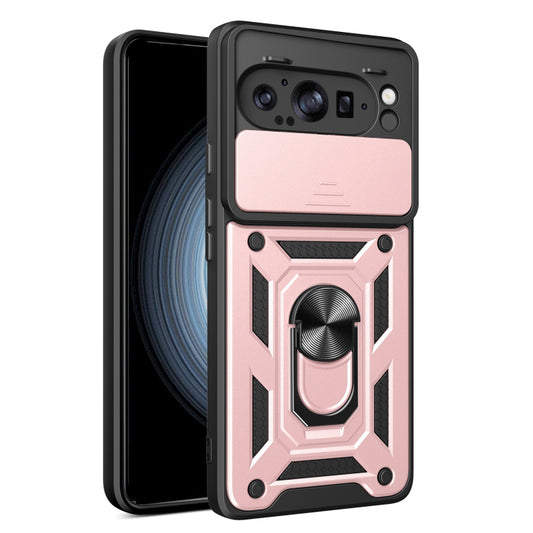 Pouzdro pro Google Pixel 9 Pro XL, Techsuit, CamShield, Růžové