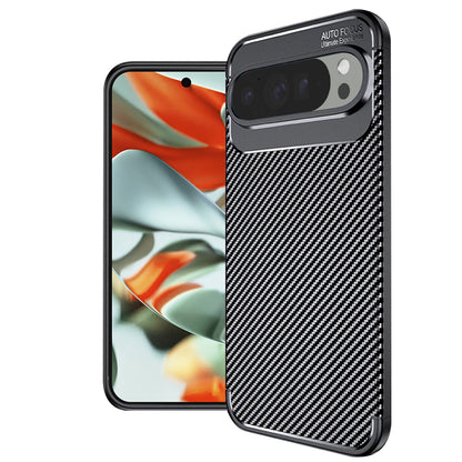 Pouzdro pro Google Pixel 9 Pro XL, Techsuit, CarbonFiber, černé