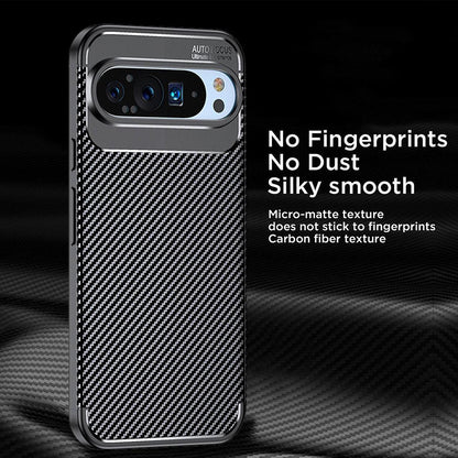 Pouzdro pro Google Pixel 9 Pro XL, Techsuit, CarbonFiber, černé