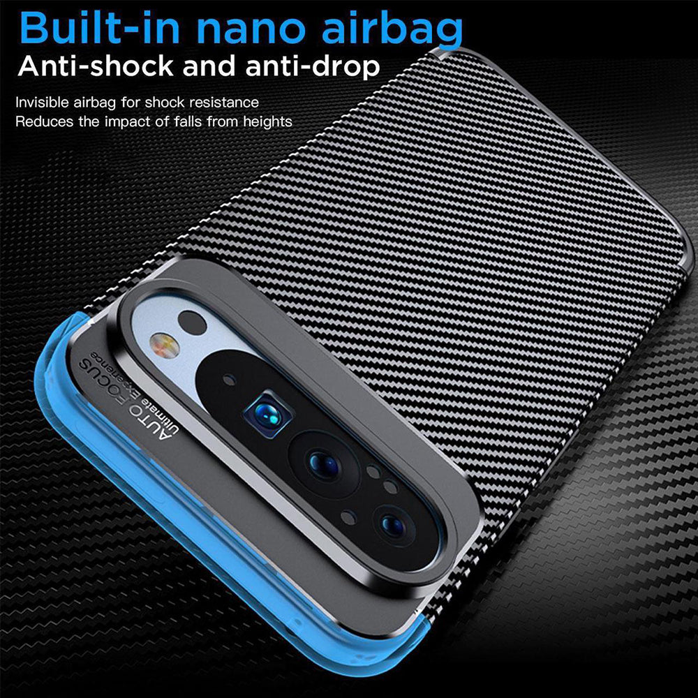 Pouzdro pro Google Pixel 9 Pro XL, Techsuit, CarbonFiber, černé