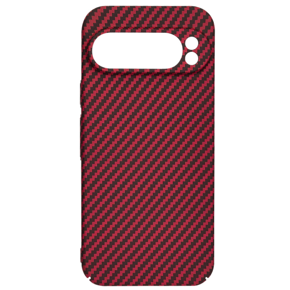 Pouzdro pro Google Pixel 9 Pro XL, Techsuit, Carbonite FiberShell, červené