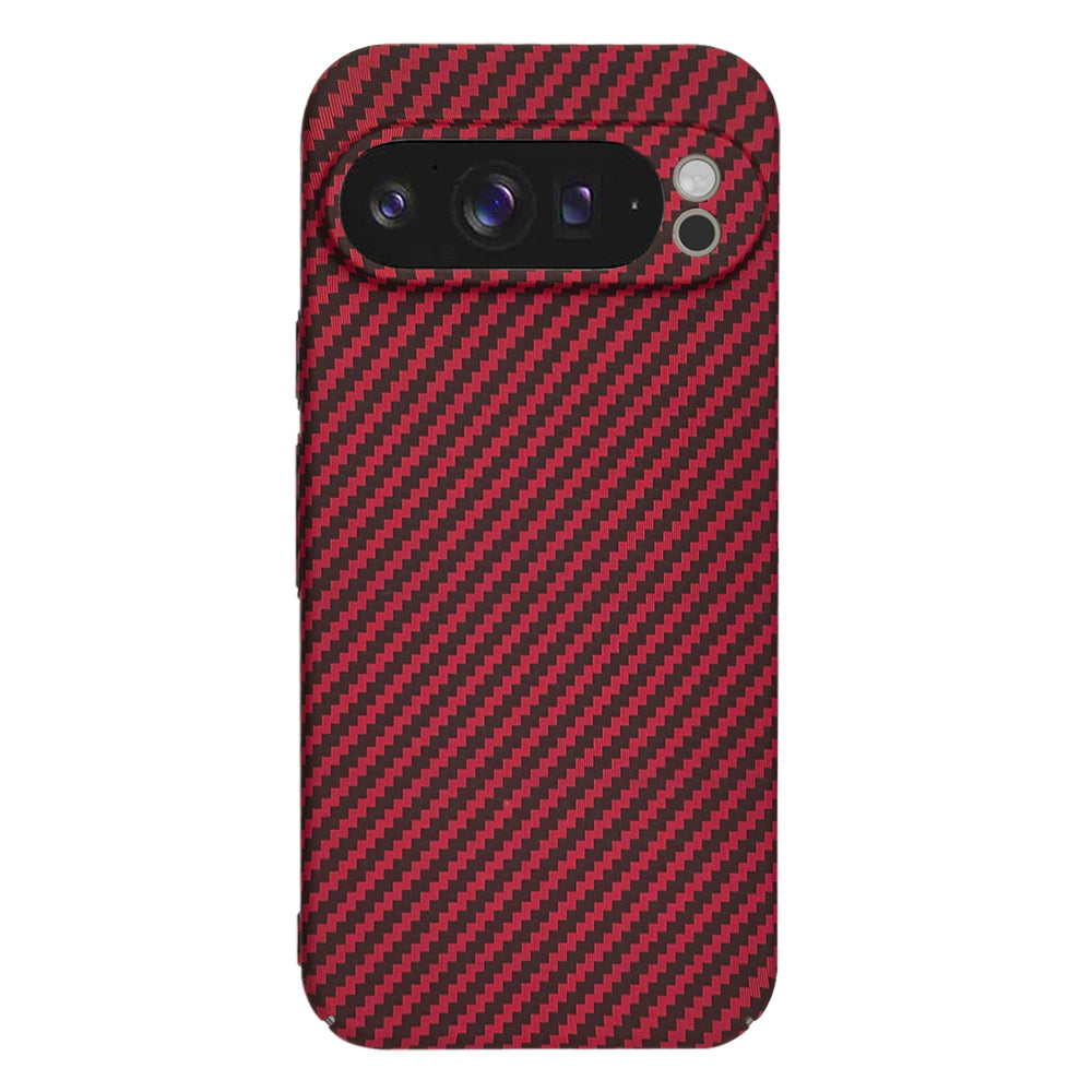 Pouzdro pro Google Pixel 9 Pro XL, Techsuit, Carbonite FiberShell, červené