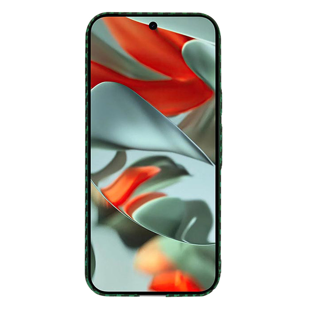 Pouzdro pro Google Pixel 9 Pro XL, Techsuit, Carbonite FiberShell, Zelené