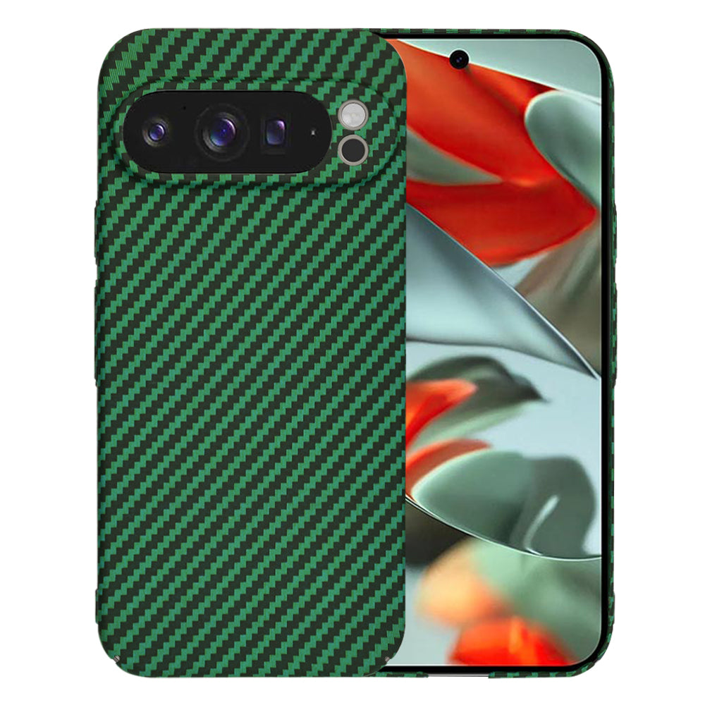 Pouzdro pro Google Pixel 9 Pro XL, Techsuit, Carbonite FiberShell, Zelené