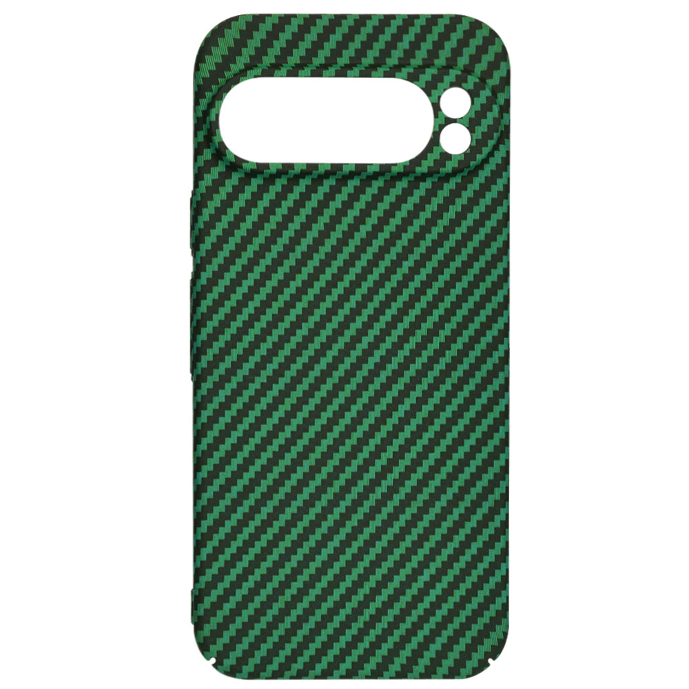 Pouzdro pro Google Pixel 9 Pro XL, Techsuit, Carbonite FiberShell, Zelené