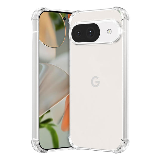Pouzdro pro Google Pixel 9, Techsuit, Odolné proti nárazům, Průhledné