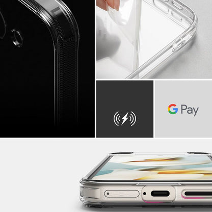Pouzdro pro Google Pixel 9a, Ringke, Fusion, Matné průhledné