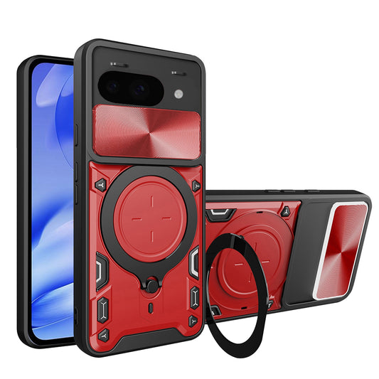 Pouzdro pro Google Pixel 9a, Techsuit, CamGuard Pro, červené
