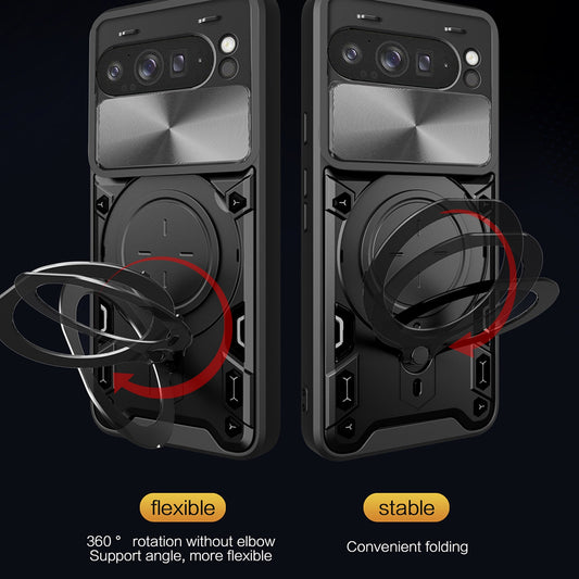 Pouzdro pro Google Pixel 9a, Techsuit, CamGuard Pro, červené