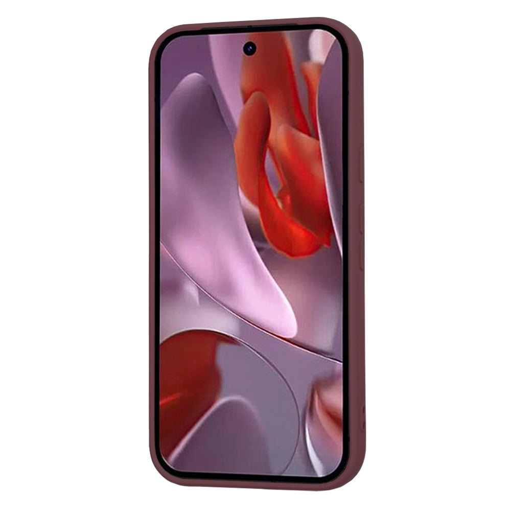 Pouzdro pro Google Pixel 9a, Techsuit, SoftFlex, Tmavě červené