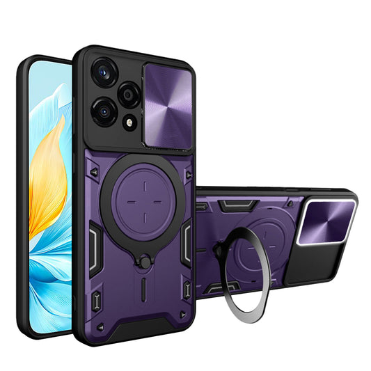 Pouzdro pro Honor 200 Lite, Techsuit, CamGuard Pro, Fialová