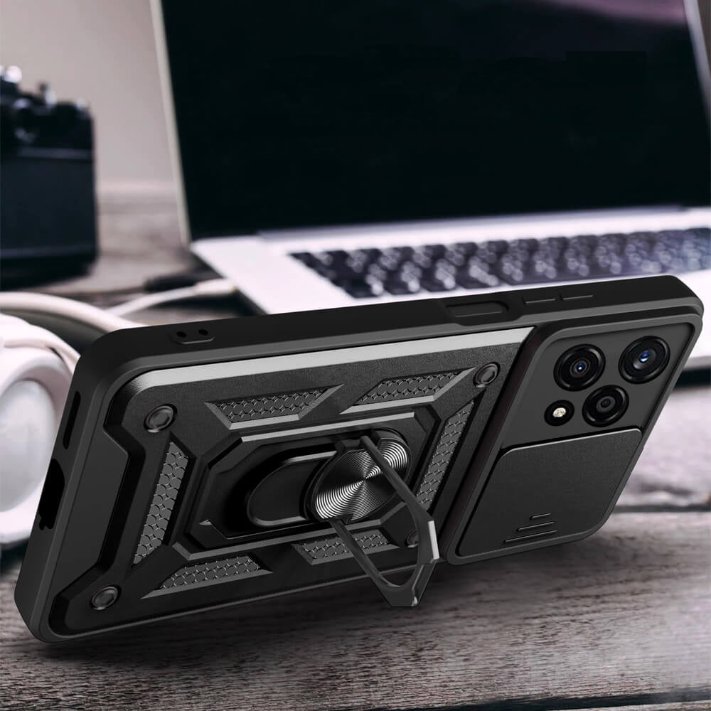 Pouzdro pro Honor 200 Lite, Techsuit, CamShield, Modré