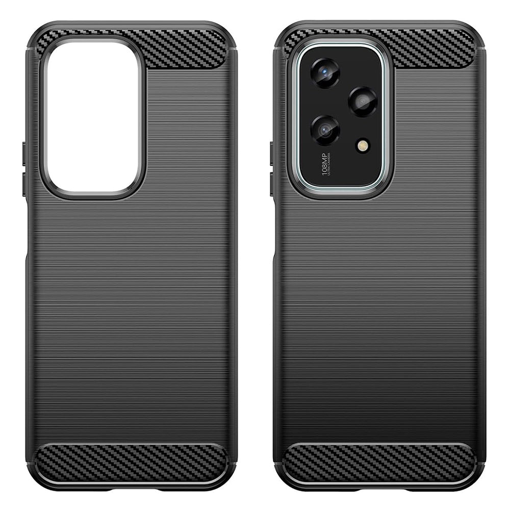 Pouzdro pro Honor 200 Lite, Techsuit, Carbon, Modré