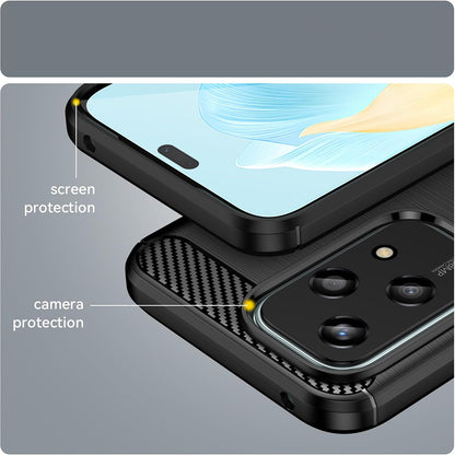 Pouzdro pro Honor 200 Lite, Techsuit, Carbon, Modré