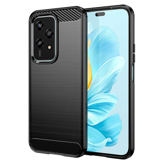 Pouzdro pro Honor 200 Lite, Techsuit, Carbon, Černé
