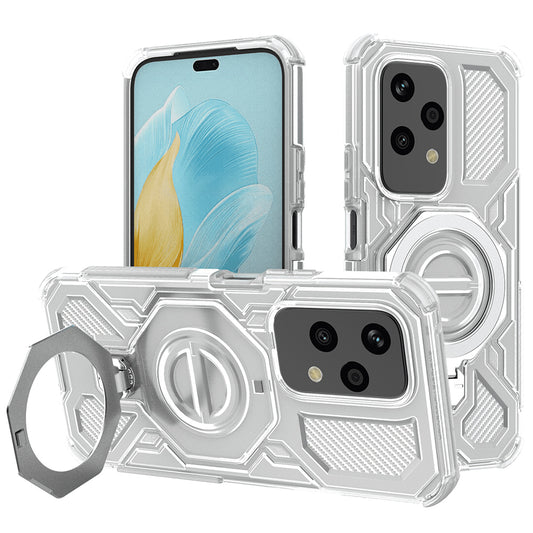 Pouzdro pro Honor 200 Lite, Techsuit, Carbon Shield Pro, Bílé