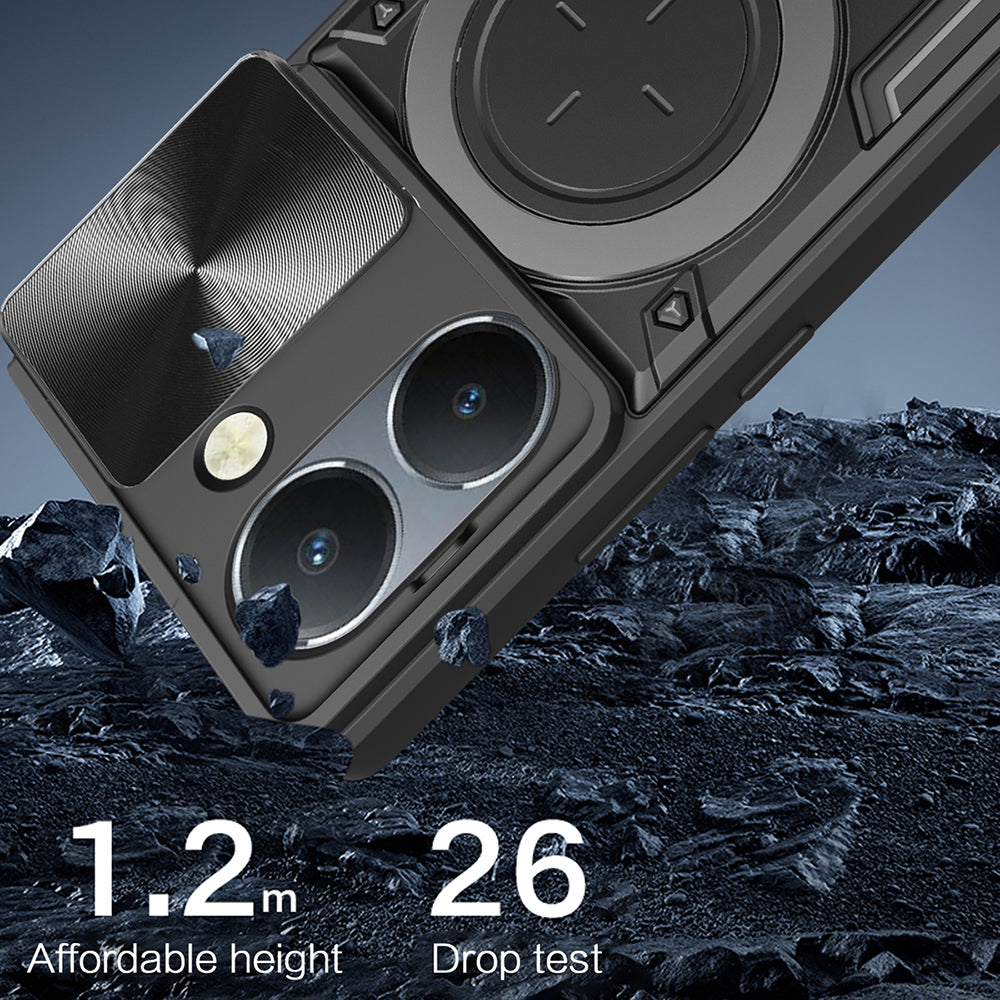 Pouzdro pro Honor 200 Pro, Techsuit, CamGuard Pro, Modrá