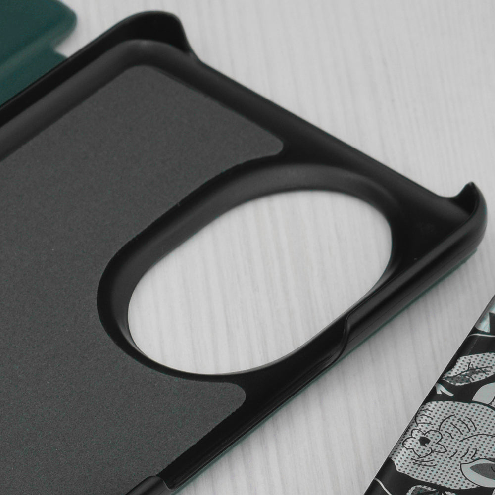 Pouzdro pro Honor 200 Pro, Techsuit, eFold, Tmavě zelená