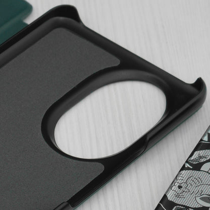 Pouzdro pro Honor 200 Pro, Techsuit, eFold, Tmavě zelená