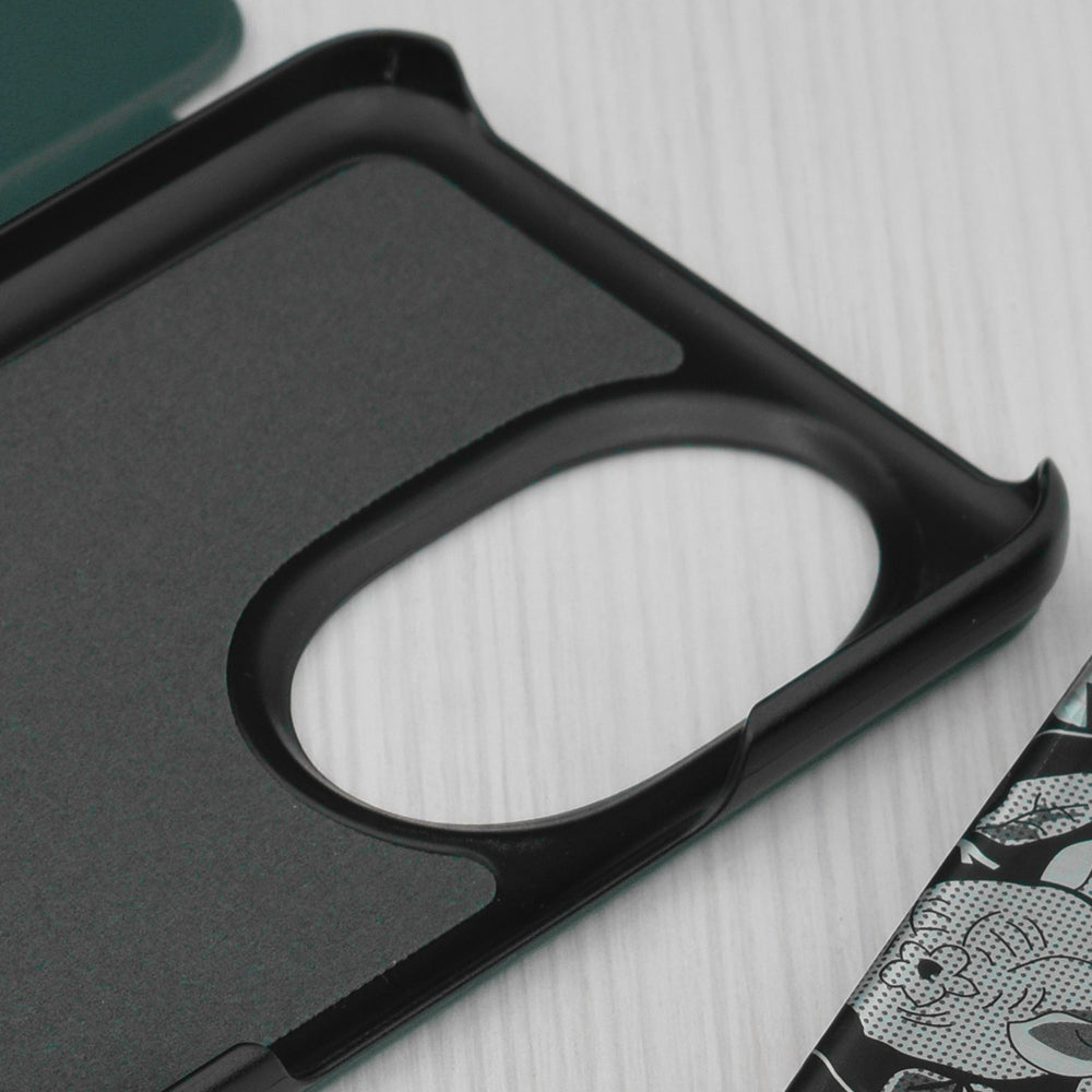 Pouzdro pro Honor 200, Techsuit, eFold, Tmavě zelená