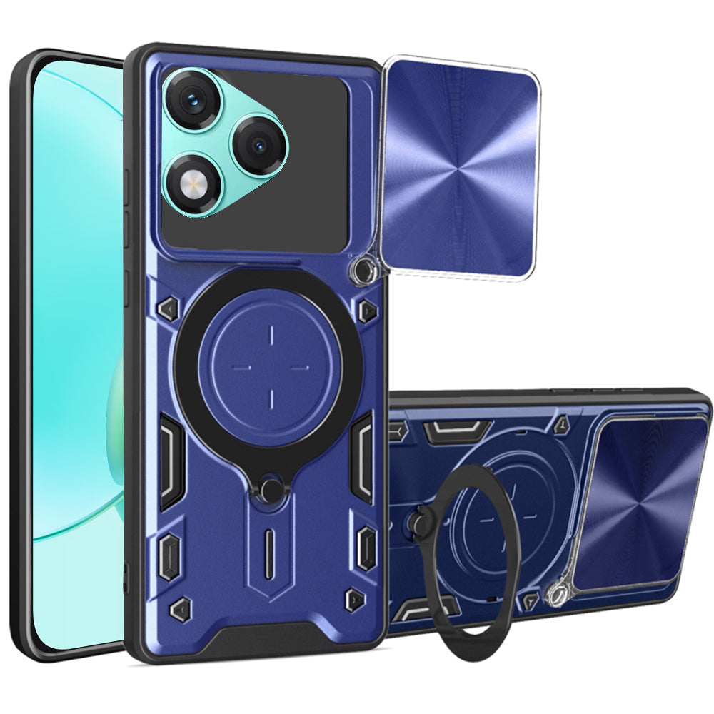 Pouzdro pro Honor 400 Lite, Techsuit, CamGuard Pro, Modré