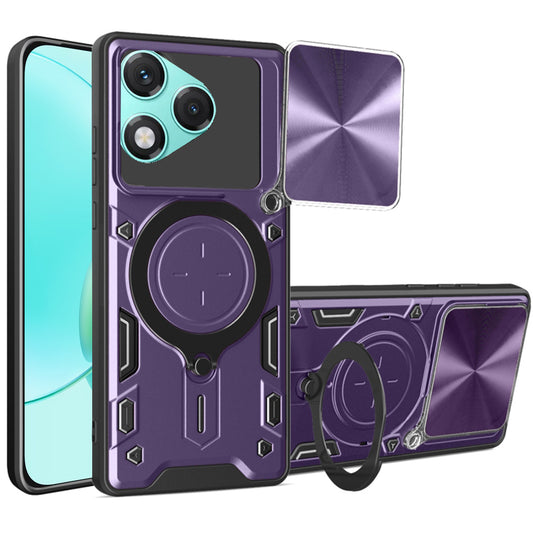 Pouzdro pro Honor 400 Lite, Techsuit, CamGuard Pro, fialové