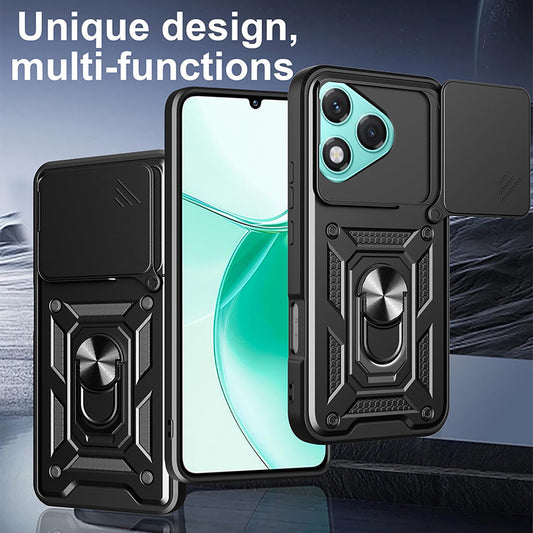 Pouzdro pro Honor 400 Lite, Techsuit, CamShield, modré