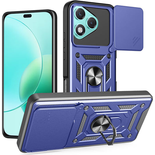 Pouzdro pro Honor 400 Lite, Techsuit, CamShield, modré