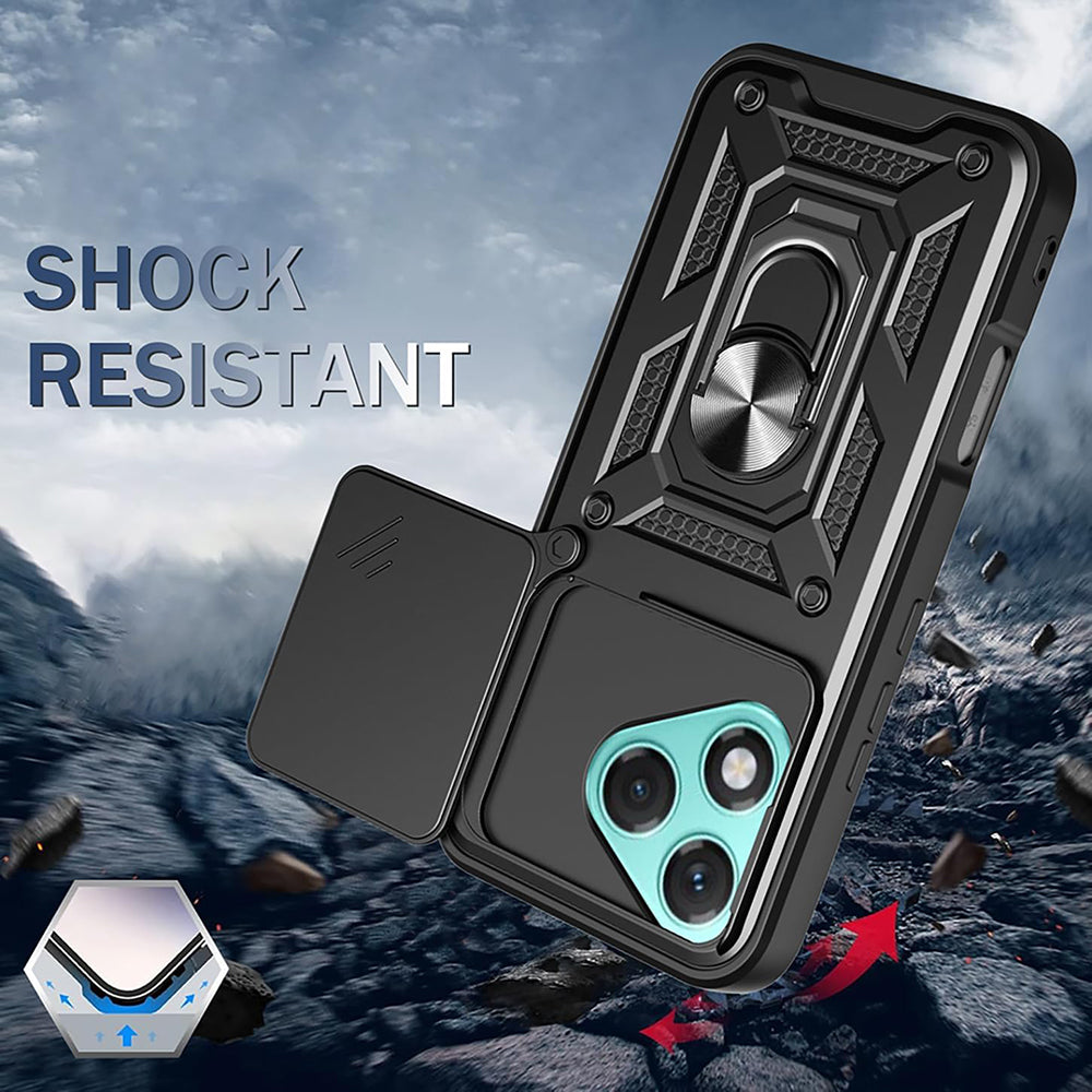 Pouzdro pro Honor 400 Lite, Techsuit, CamShield, modré