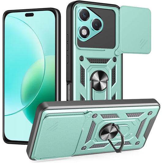 Pouzdro pro Honor 400 Lite, Techsuit, CamShield, Zelené