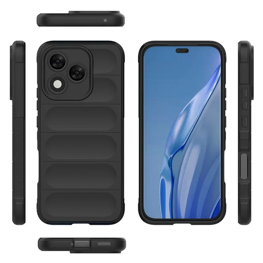 Pouzdro pro Honor 400 Lite, Techsuit, Magic Shield, Černé