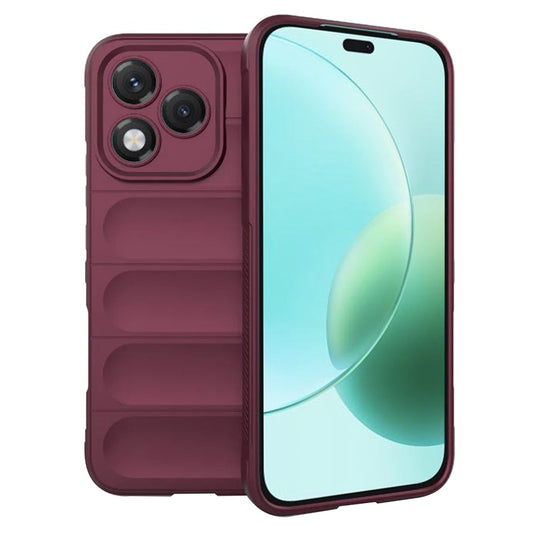 Case for Honor 400 Lite, Techsuit, Magic Shield, Burgundy
