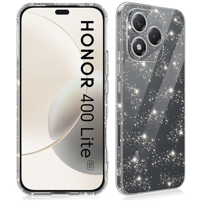 Pouzdro pro Honor 400 Lite, Techsuit, SparkleSkin, Průhledné