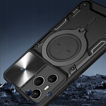 Pouzdro pro Honor 400 Pro, Techsuit, CamGuard Pro, Růžovo-zlaté