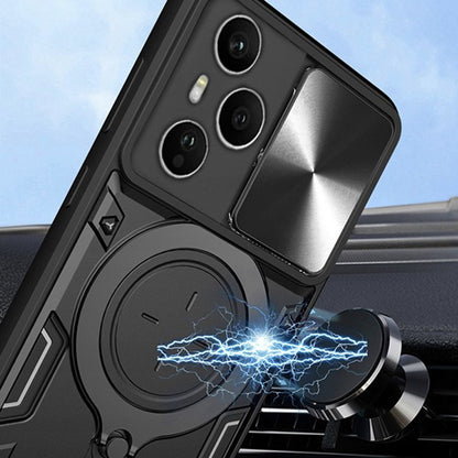Pouzdro pro Honor 400 Pro, Techsuit, CamGuard Pro, Růžovo-zlaté