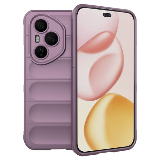 Pouzdro pro Honor 400 Pro, Techsuit, Magic Shield, fialové