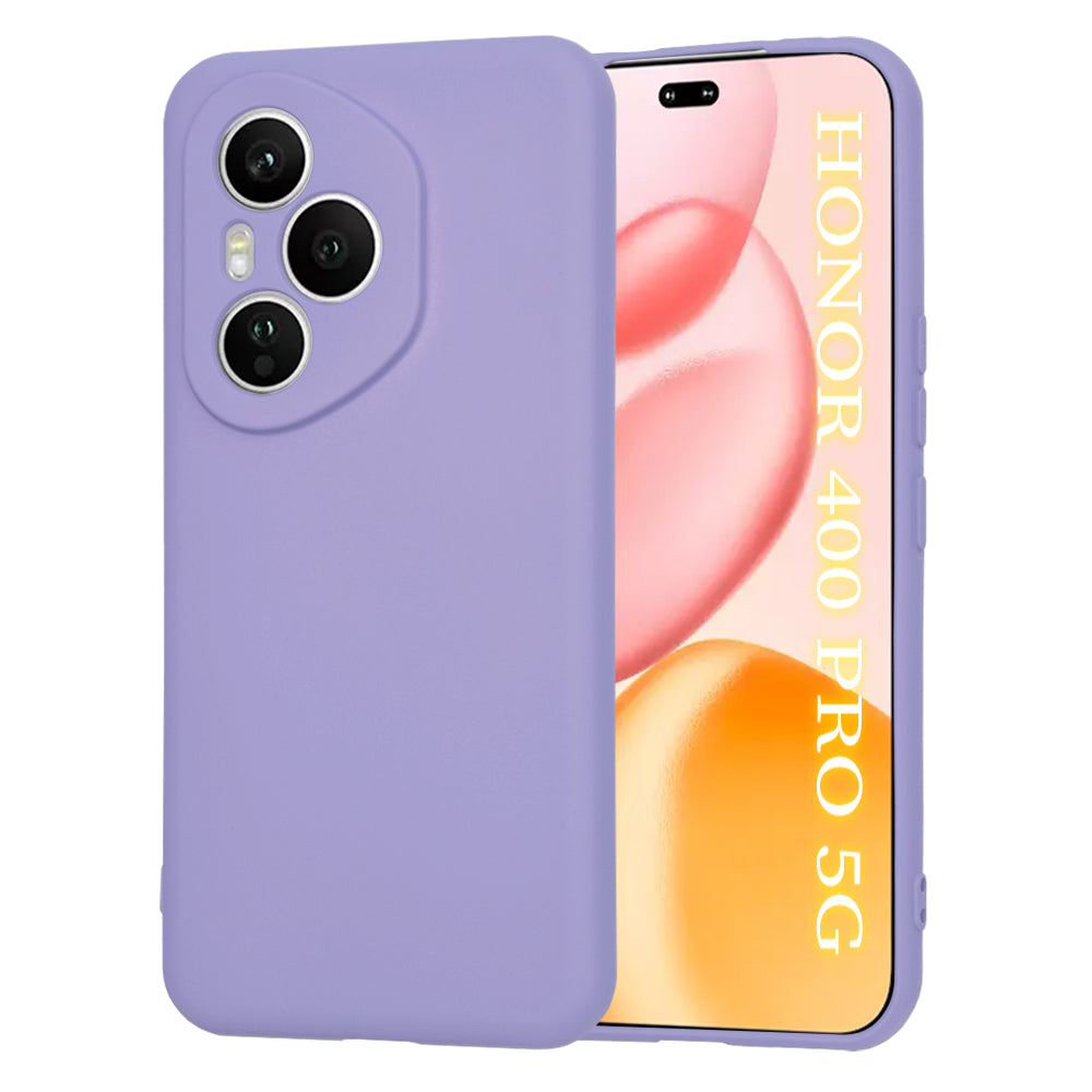 Pouzdro pro Honor 400 Pro, Techsuit, SoftFlex, Světle fialové