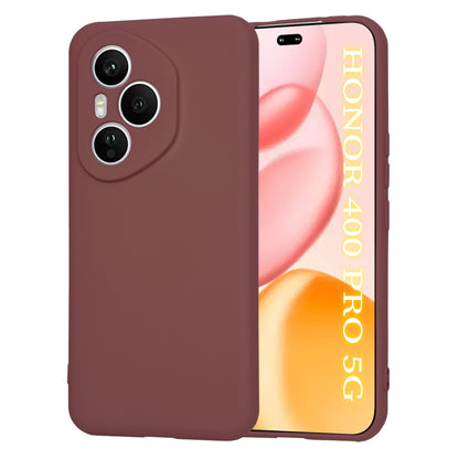 Pouzdro pro Honor 400 Pro, Techsuit, SoftFlex, vínové