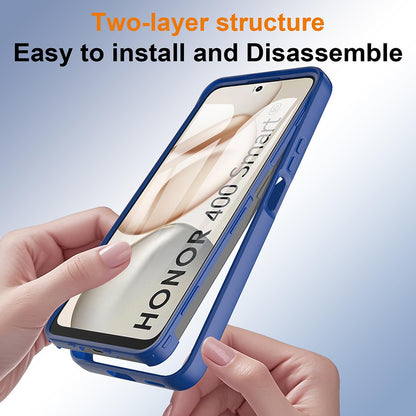 Pouzdro pro Honor 400 Smart 4G / X7d 4G / 400 Smart 5G, Techsuit, ColorVerse 360, Modrá